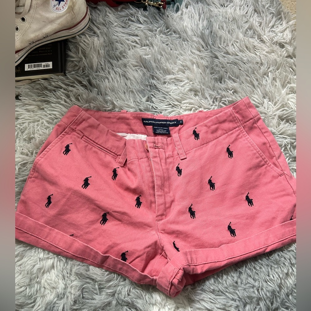 ralph lauren sport jean shorts
